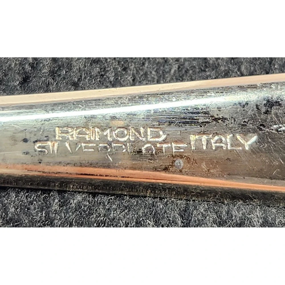 Vintage Williams Serving Spoon Spork Salad Server / Pasta Silverplated Italy